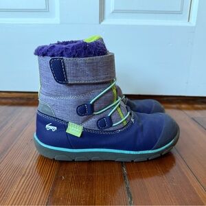 See Kai Run. Girls insulated waterproof winter boots